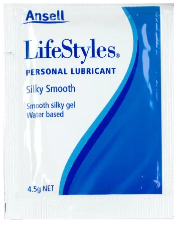 LifeStyles Lubricants Silky Smooth Lubricant 5g X 1000 Bulk