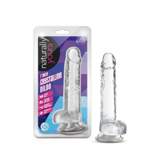 Naturally Yours Dildos Naturally Yours 7 Crystaline Dildo Diamond