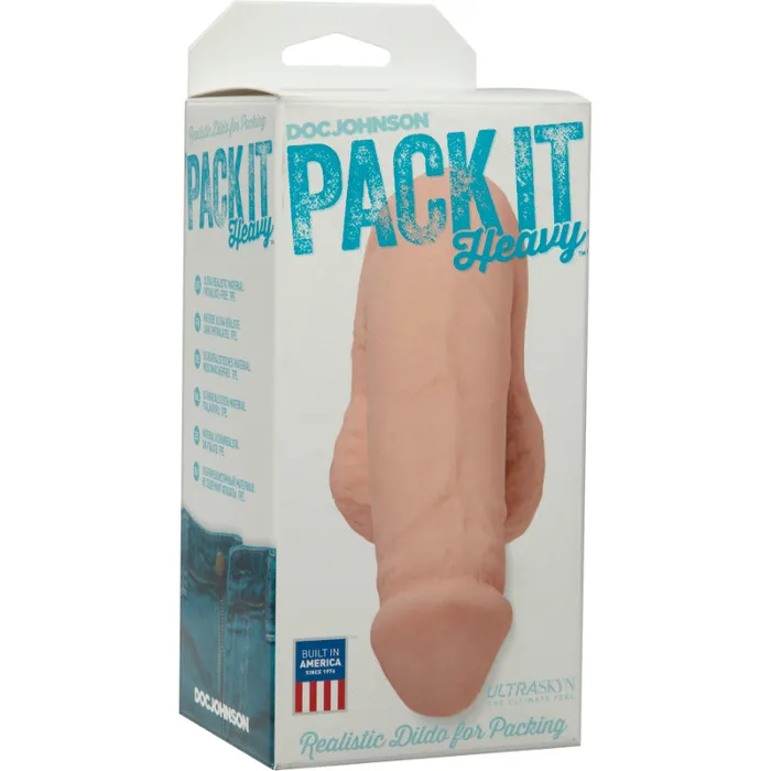 Pack It Heavy White Doc Johnson Male Sex Toys