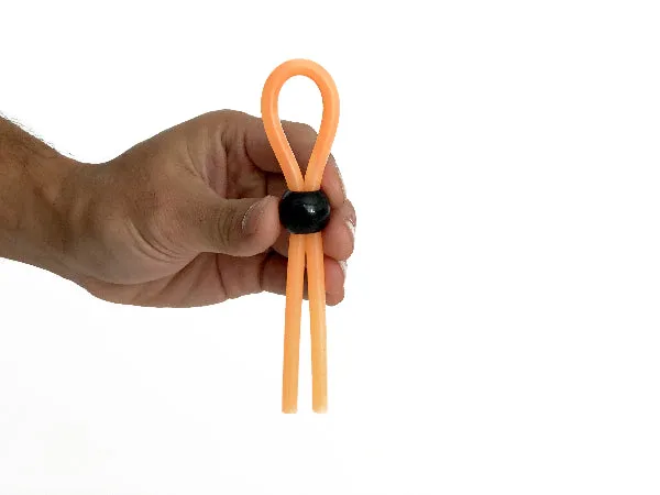 Rascal The Brawn Cock Leash Single Glow Orange Dildos