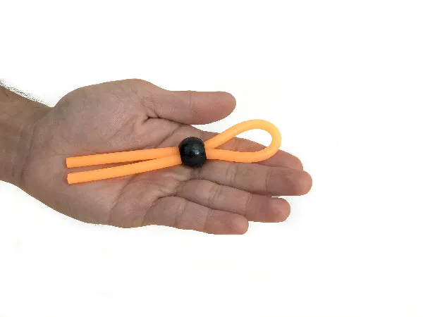 Rascal The Brawn Cock Leash Single Glow Orange Dildos