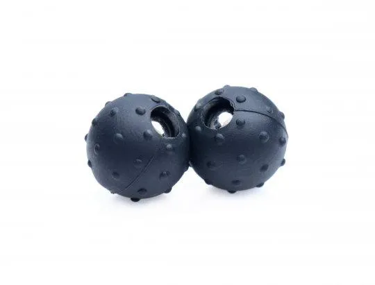 XR Brands Dragons Orbs Nubbed Silicone Magnetic Balls Dildos