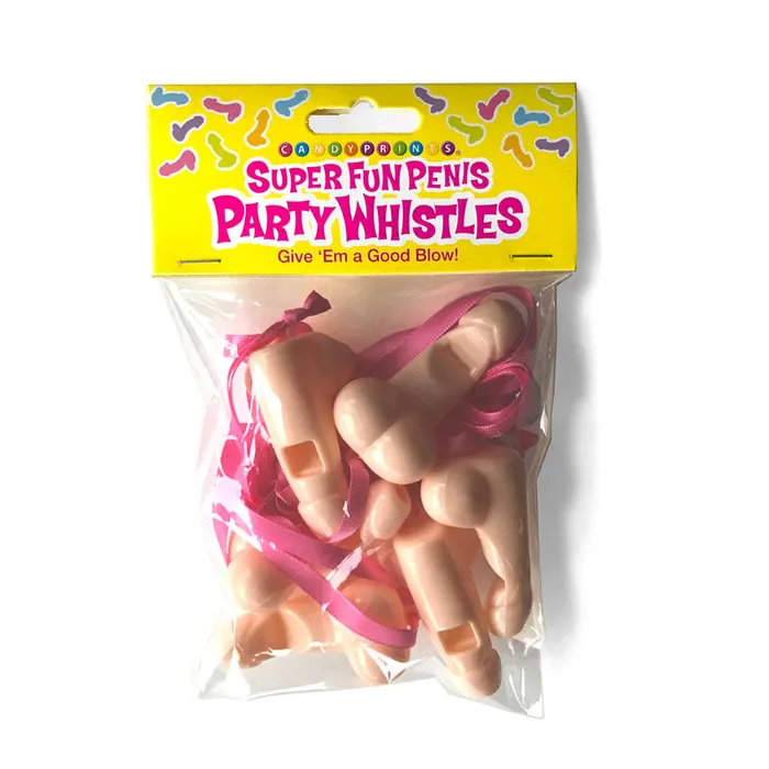 Male Sex Toys Little Genie Super Fun Penis Party Whistles Hens Party Novelties 8 Pack