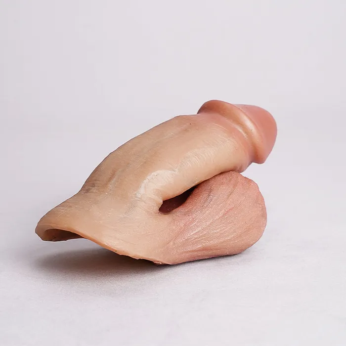 MRIMIN Male Sex Toys MRIMIN FTM Transgender 2 in 1 STP UltraLifelike Prosthetic Realistic Penis Stand to Pee PackerUL28