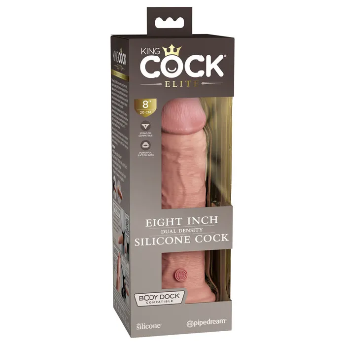 Pipedream King Cock Elite 8 Dual Density Cock 203 cm Dong Dildos