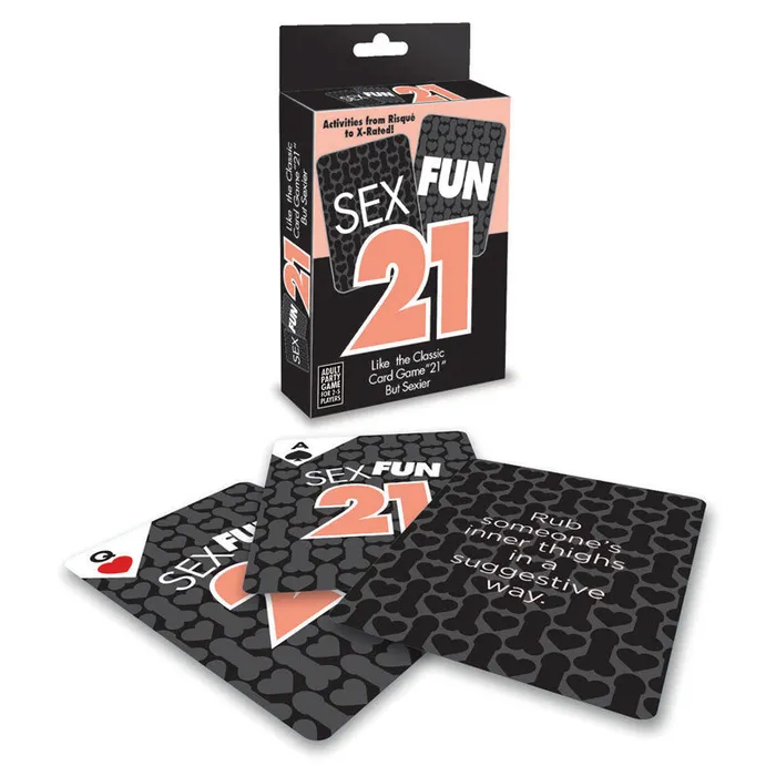 Sex Fun 21 Adult Card Game Little Genie Couples