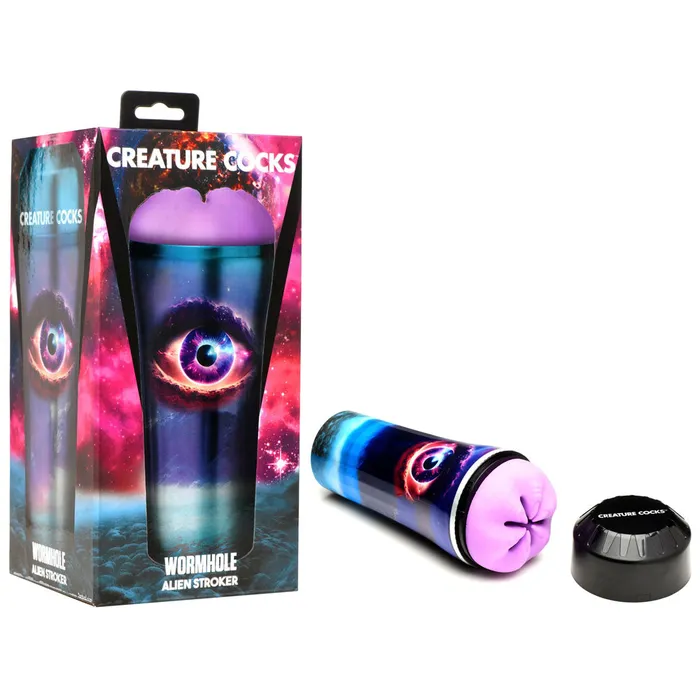 XR Brands Male Sex Toys Creature Cocks Wormhole Alien Stroker Fantasy Stroker